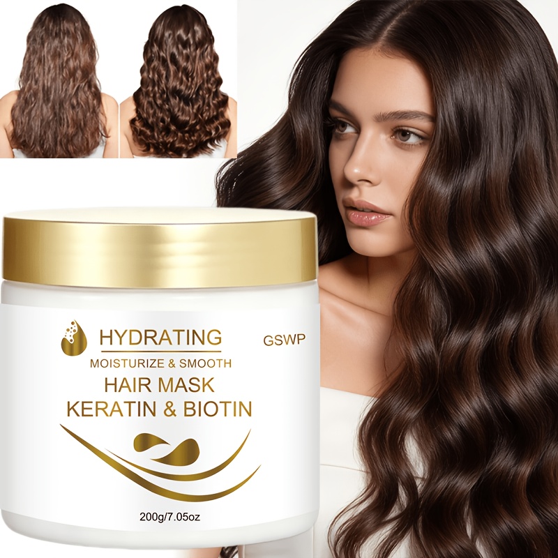 Hair Care Hair Mask - GSWP Keratin Moisturizing Hair Mask, can