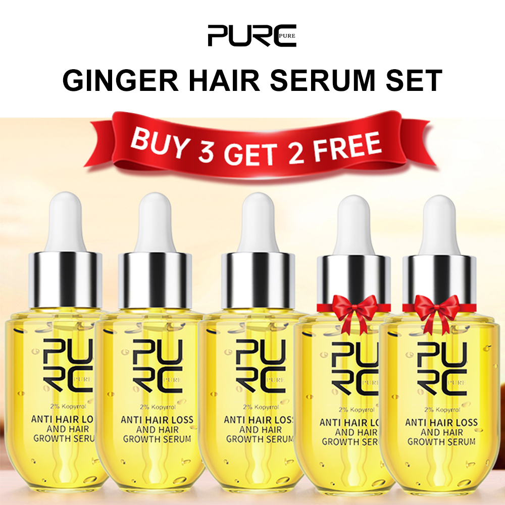 Hair Care Herbal Products - PURC Ginger Essential Hair Growth Products