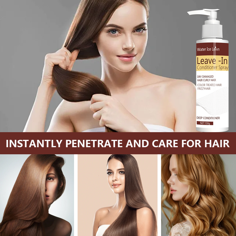 Hair Care Curly Hair - Hair Care Spray, Leave-In Conditioner and