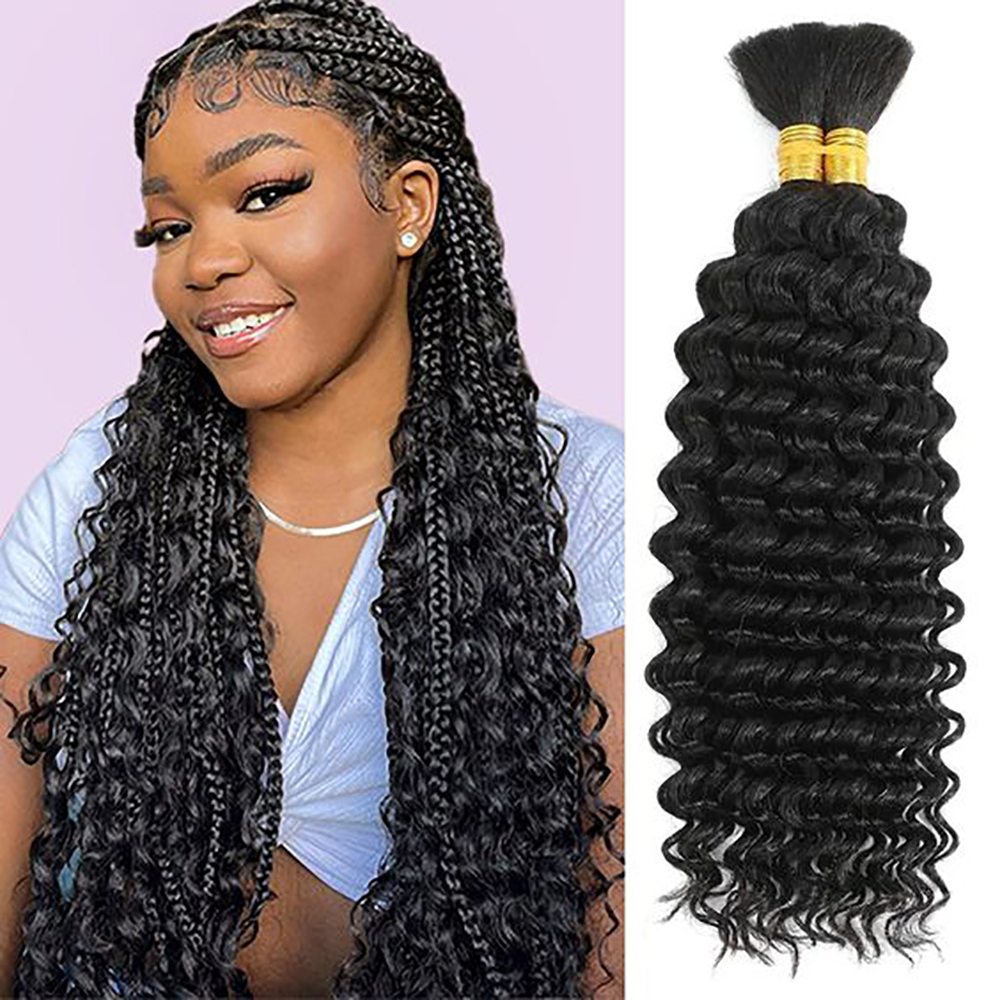 Hair Care Curly Hair - Human Braiding Hair for Boho Braids