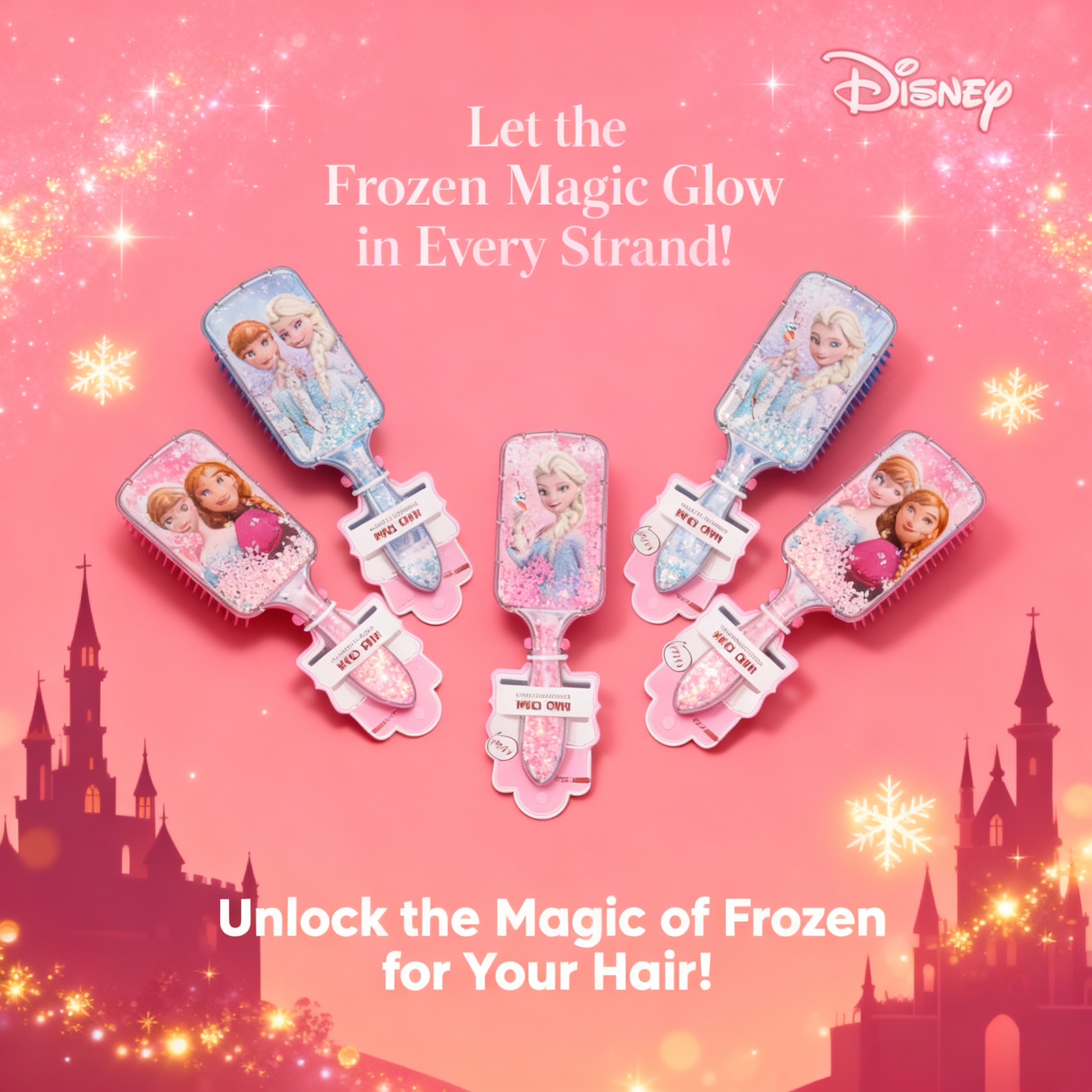 Hair Care Guide - Frozen Elsa Minnie Mickey Massage Air