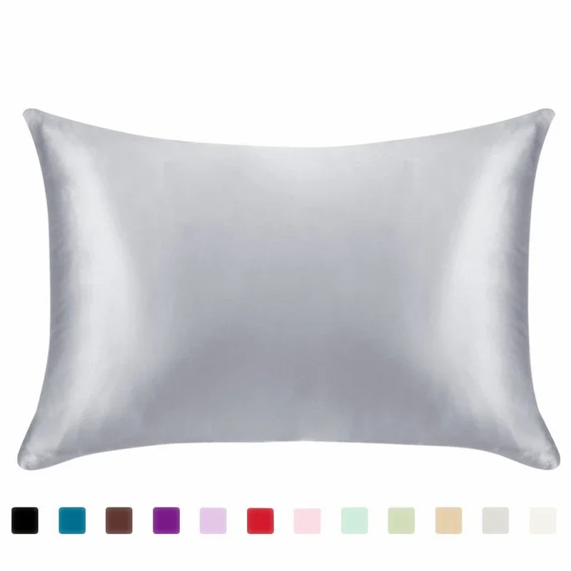 Satin Pillowcase Silk - Emulation Silk Satin King Pillowcase Smooth