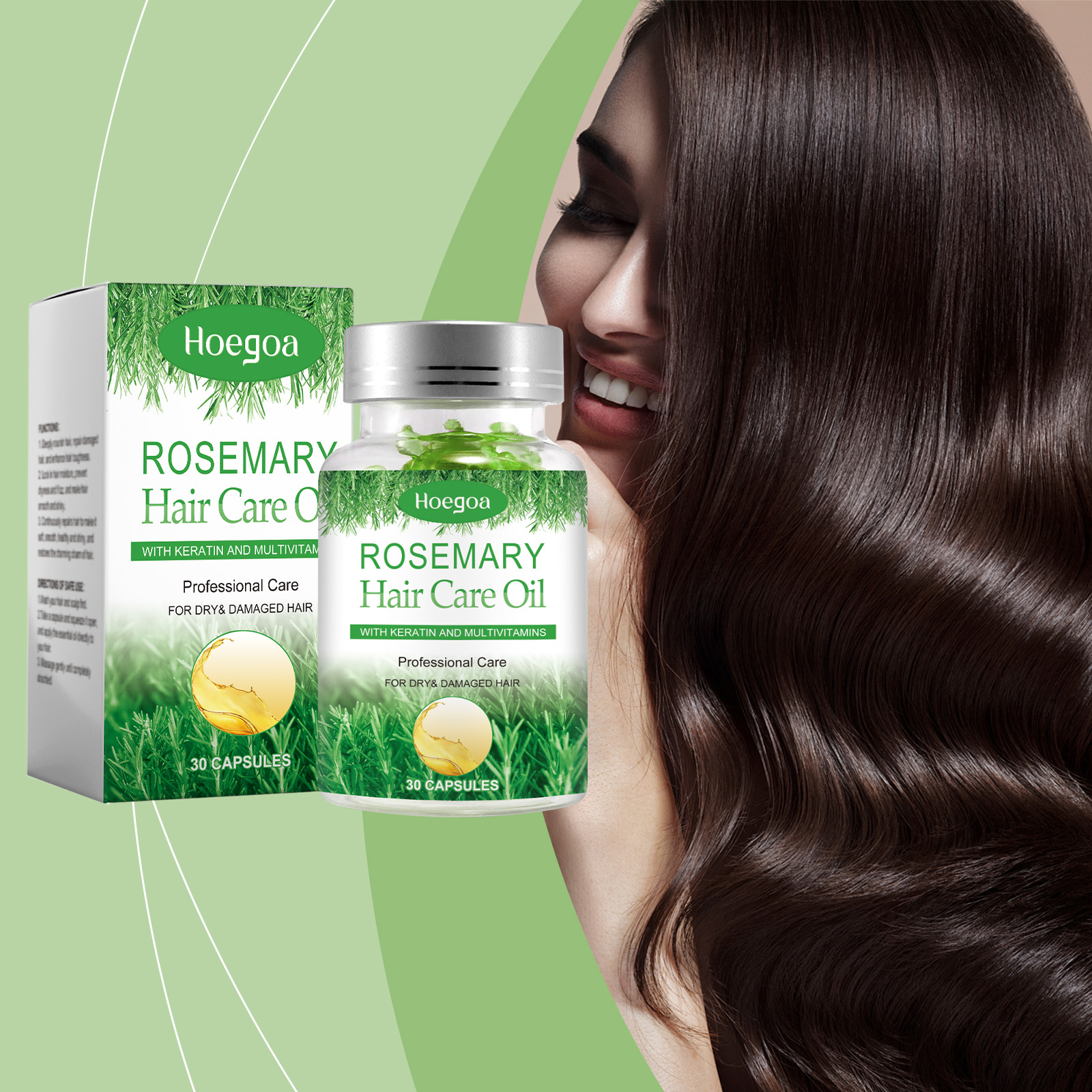 Hair Care Keratin Treatment - Hair Growth Essential Oil Rosemary Hair