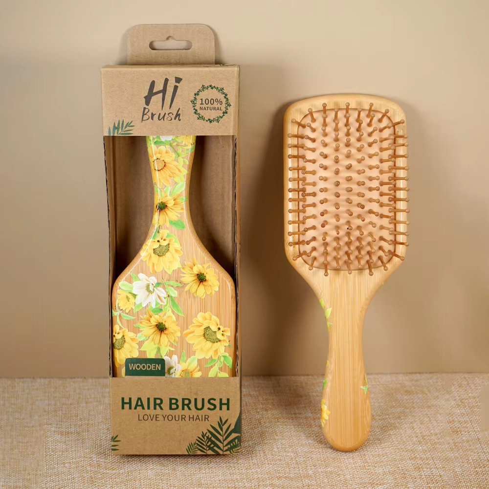 Sunflower Bamboo Air Cushion H – Bamboo Hair Brush recenzja i cena