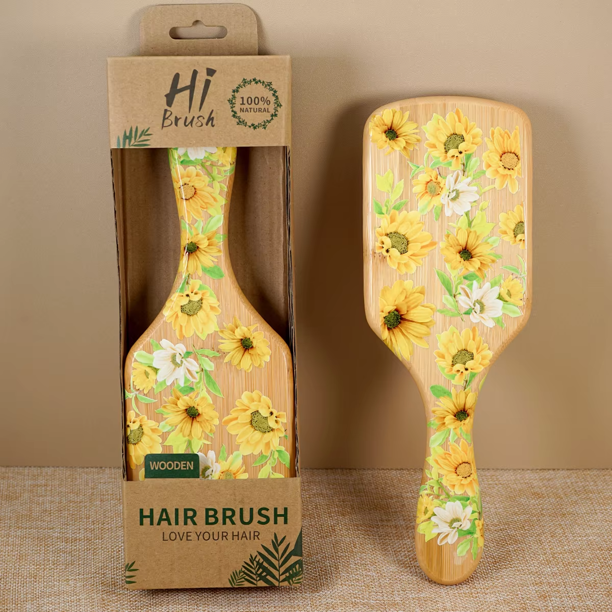 Sunflower Bamboo Air Cushion H – Bamboo Hair Brush recenzja i cena