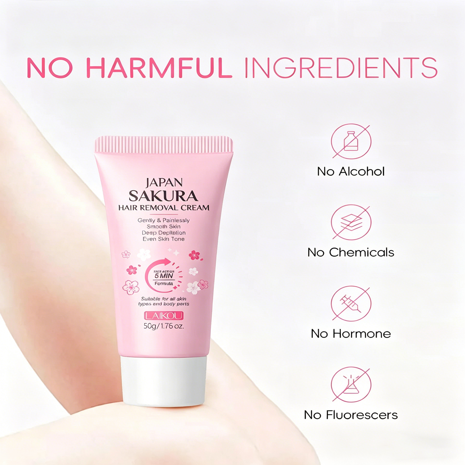 LAIKOU Japan Sakura Hair Remov – Hair Care In Japan recenzja i cena