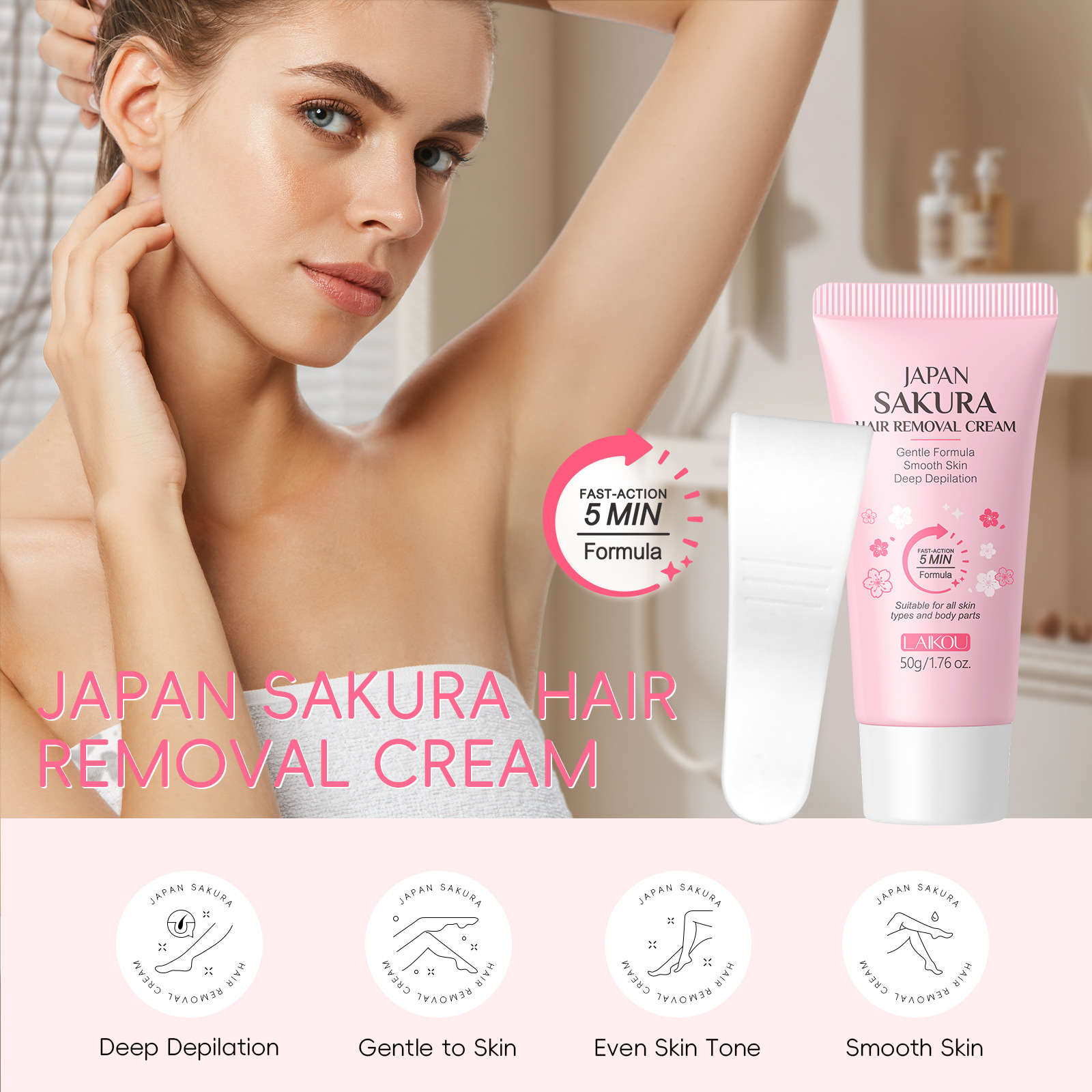 LAIKOU Japan Sakura Hair Remov – Hair Care In Japan recenzja i cena