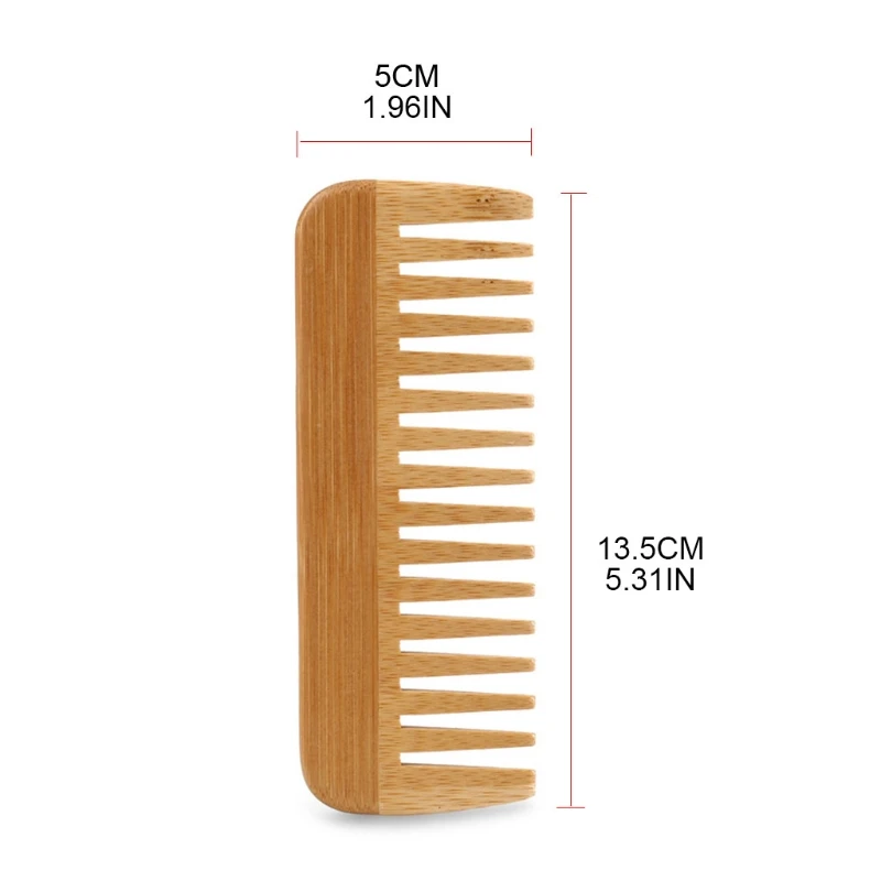 Natural Bamboo Wide Toothed Co – Bamboo Hair Brush recenzja i cena
