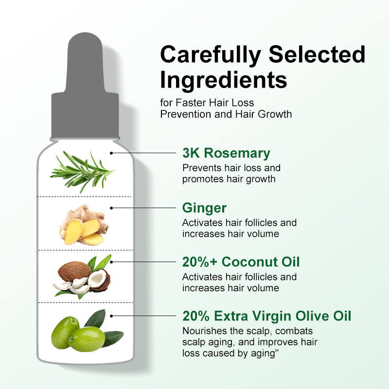 PURC Rosemary Oil for Hair Gro – Hair Care Essence Oil Spray recenzja i cena