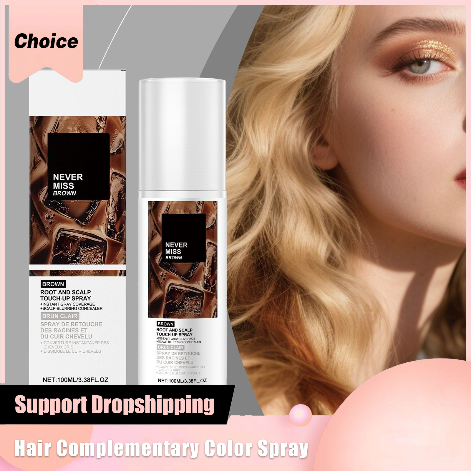 Hair Color Spray Temporary Ins – Hair Care Herbal Products recenzja i cena