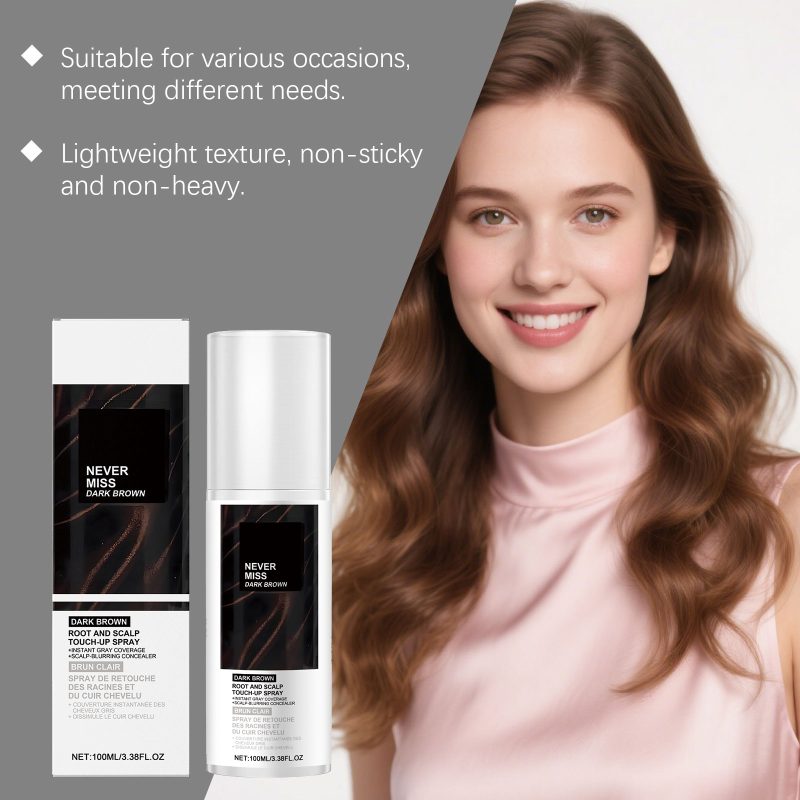Hair Color Spray Temporary Ins – Hair Care Herbal Products recenzja i cena