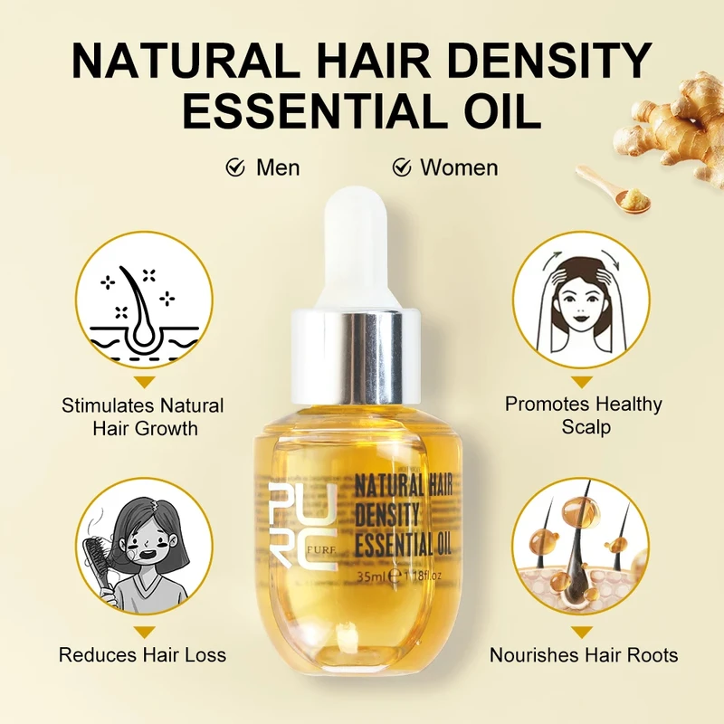 PURC Ginger Hair Growth Oil Th – Hair Care Herbal Products recenzja i cena