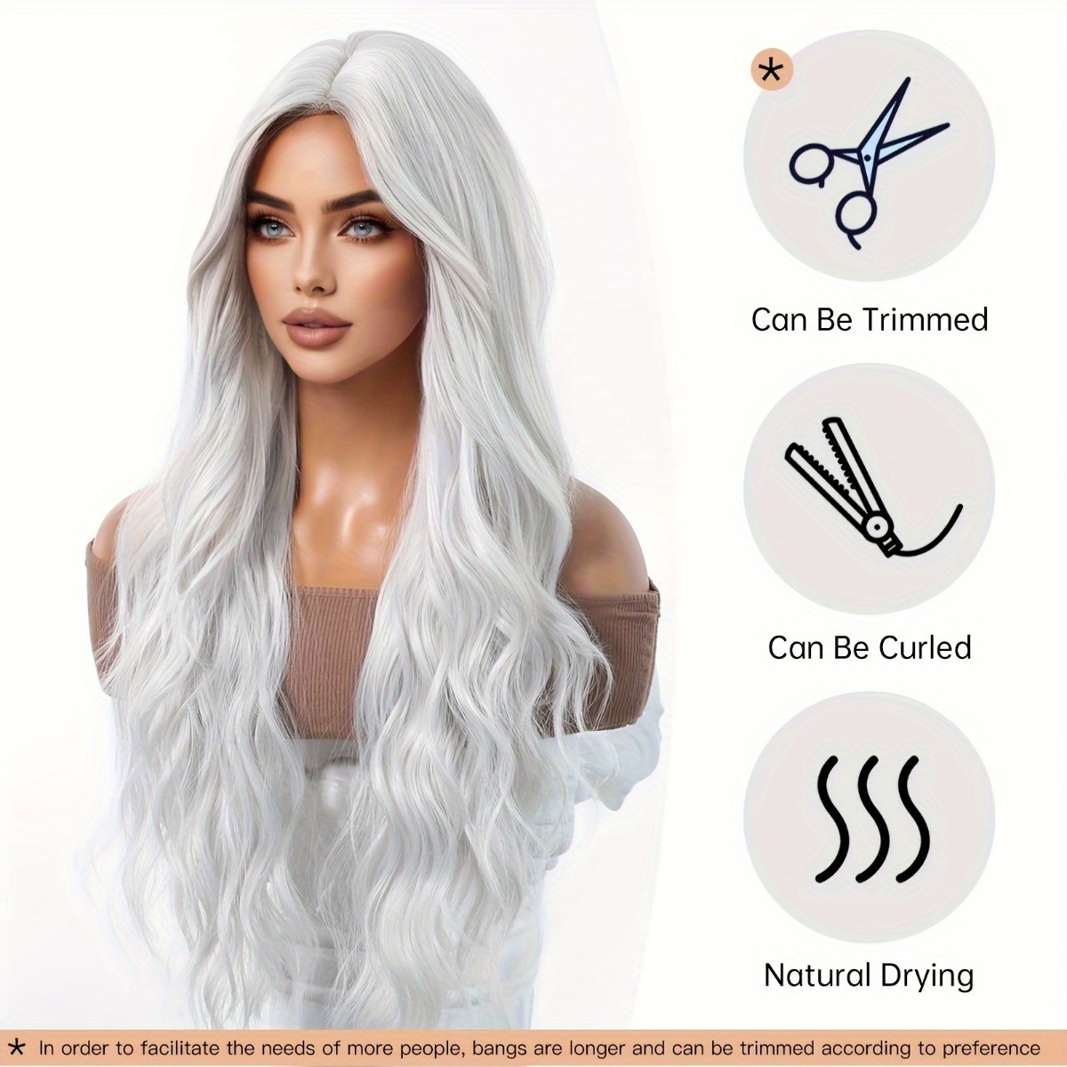 Anxin Brand Synthetic Fiber Wi – Hair Care Curly Hair recenzja i cena