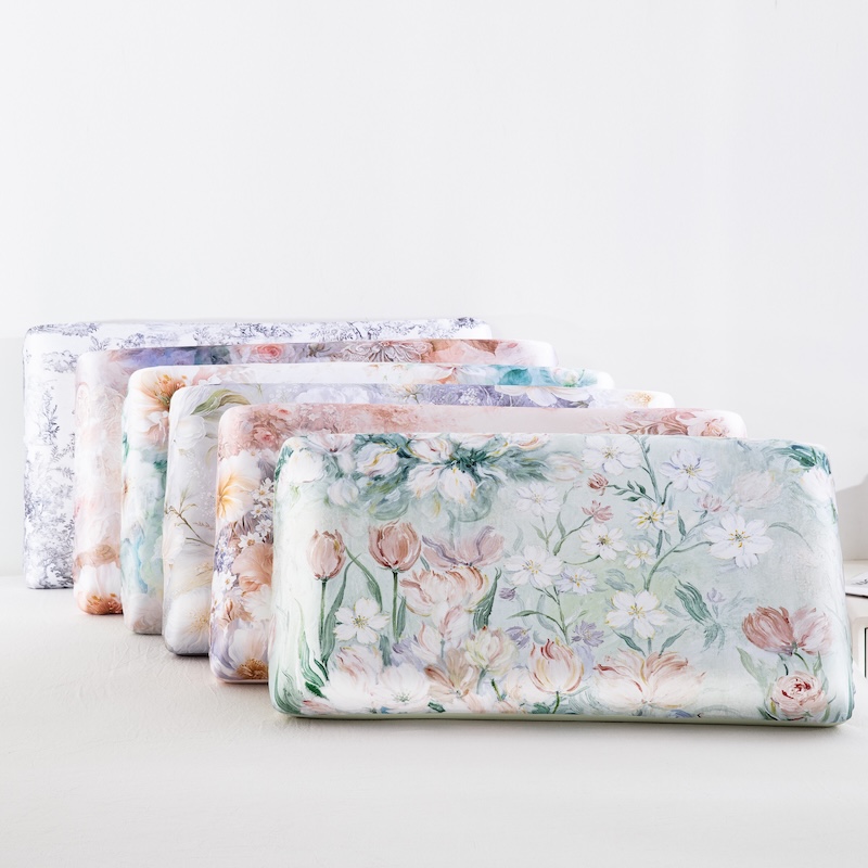 Floral Printed Cooling Pillowc – Satin Pillowcase Silk recenzja i cena