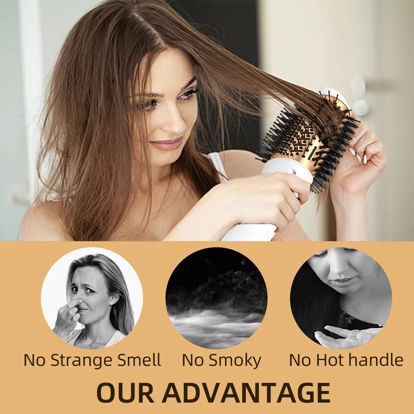 3-in-1 Hot Air Brush with Nega – Hair Care Curly Hair recenzja i cena