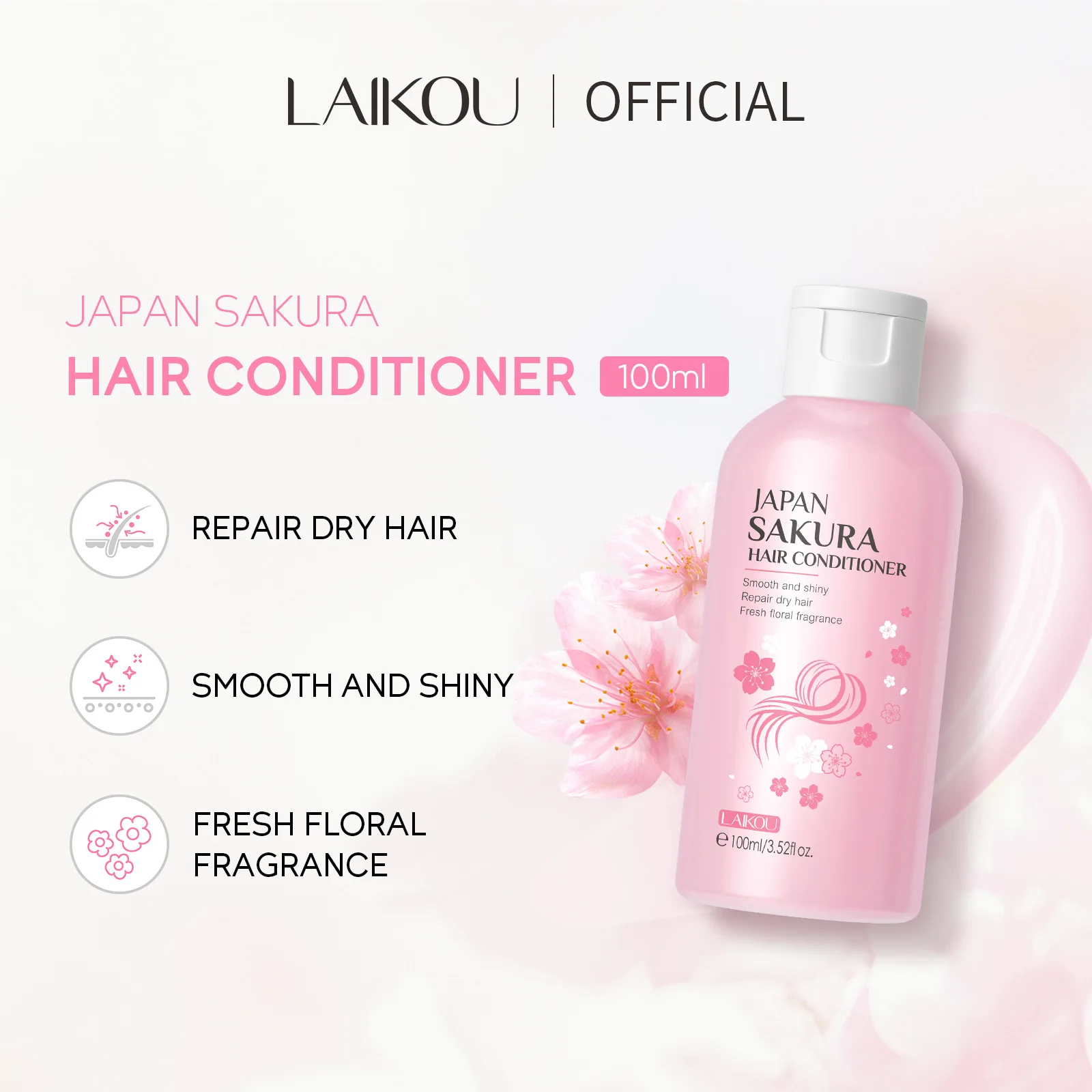LAIKOU Japan Sakura Hair Condi – Hair Care In Japan recenzja i cena