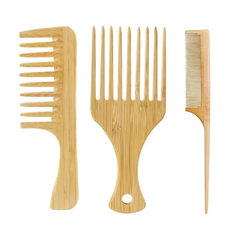 1Pcs Natural Bamboo Wooden Hai – Bamboo Hair Brush recenzja i cena