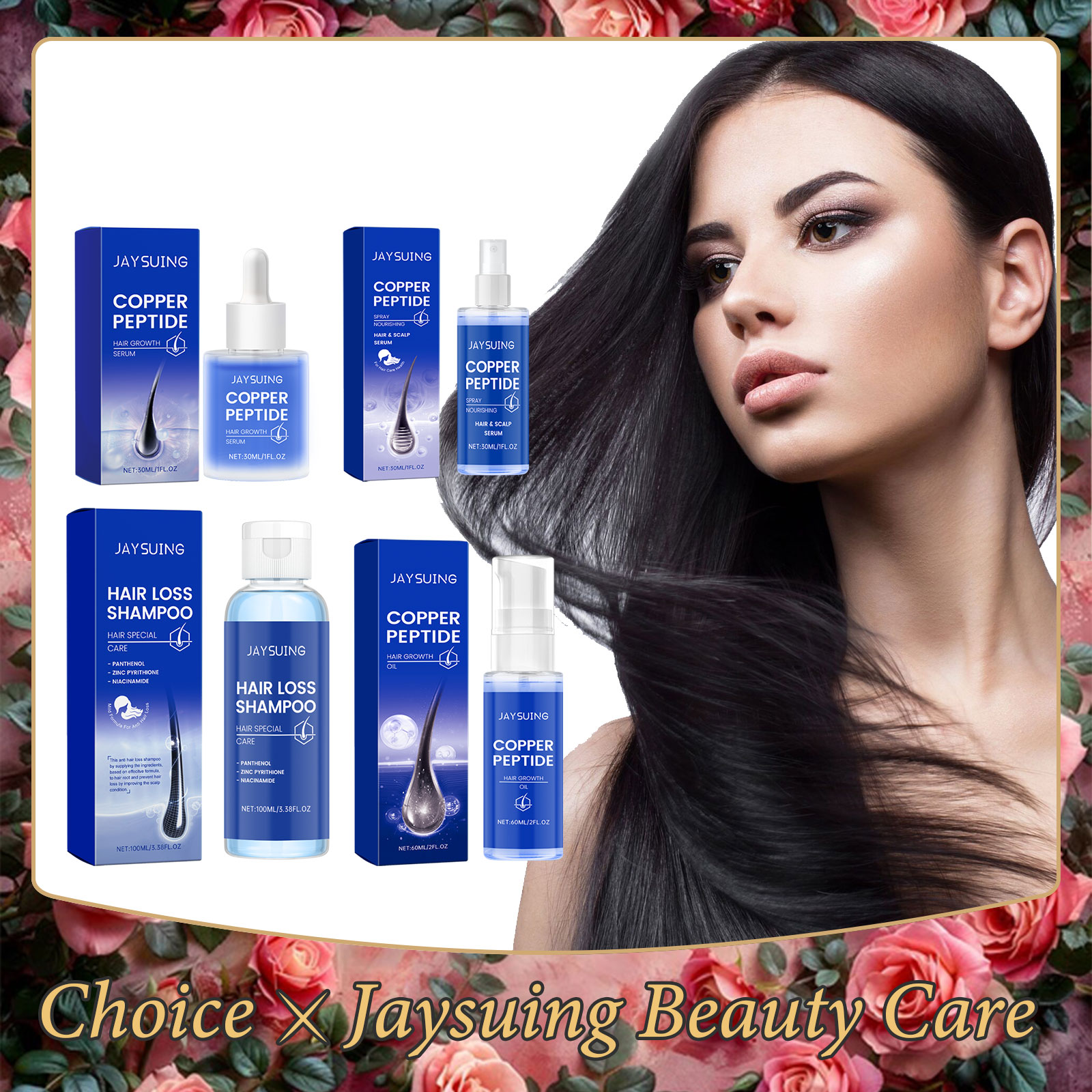 Copper Peptide Shampoo Hair Gr – Hair Care Essence Oil Spray recenzja i cena