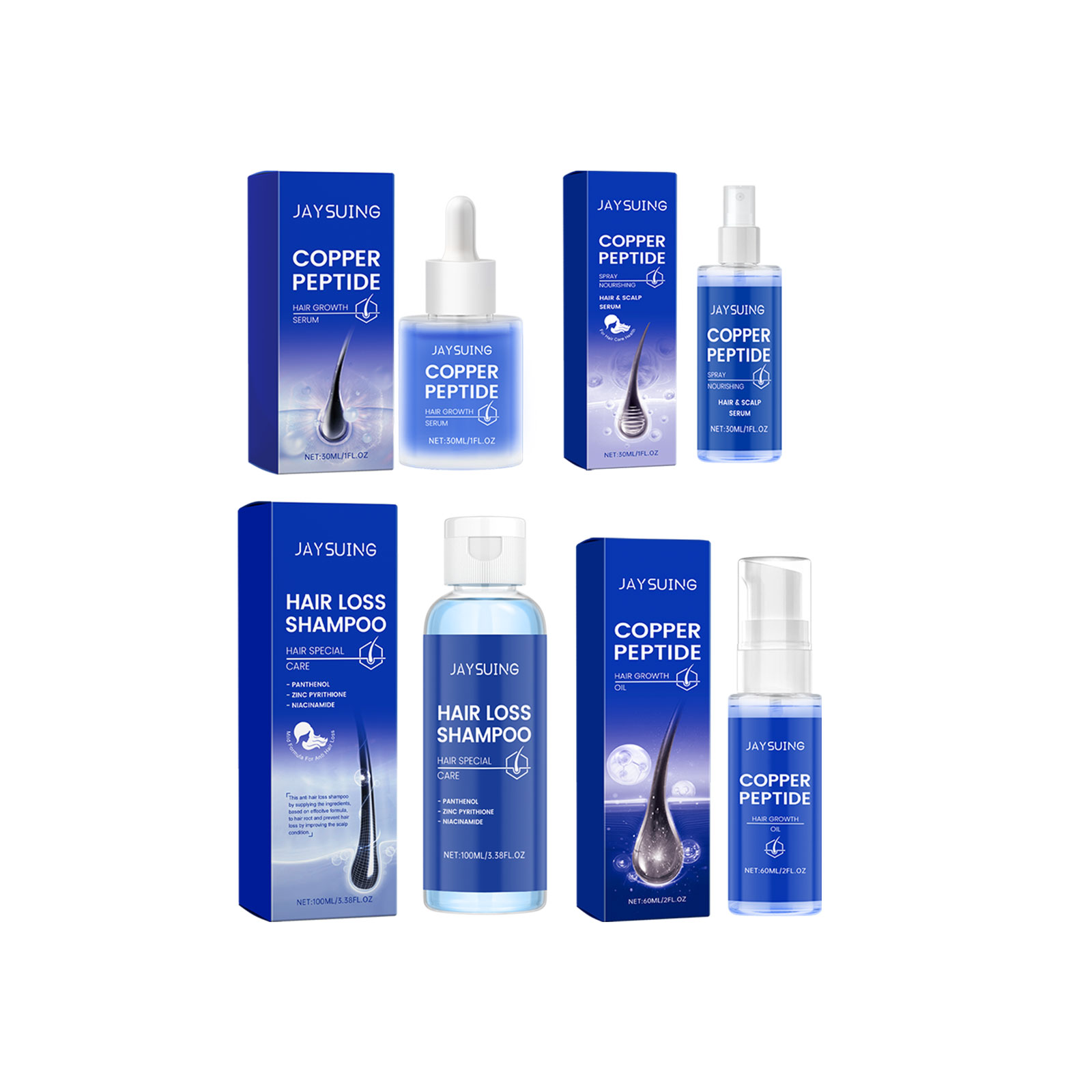 Copper Peptide Shampoo Hair Gr – Hair Care Essence Oil Spray recenzja i cena