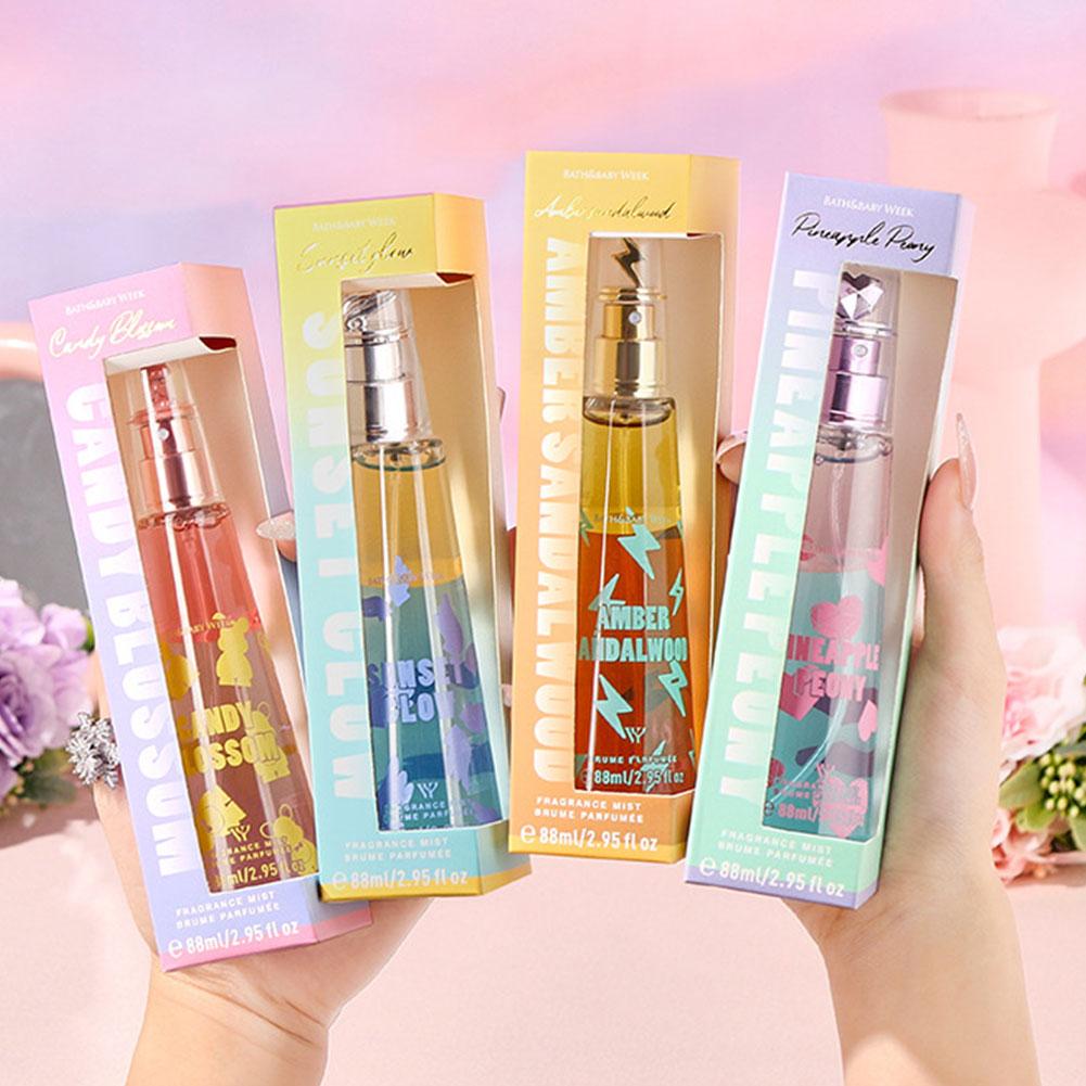 4 Scents Women's Body Mist Set – Hair Care Spray recenzja i cena
