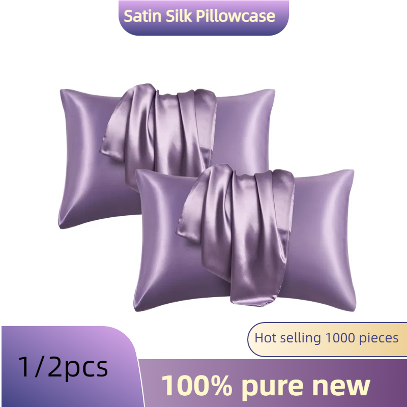 1/2pcs Satin Silk Pillowcase f – Satin Pillowcase Silk recenzja i cena