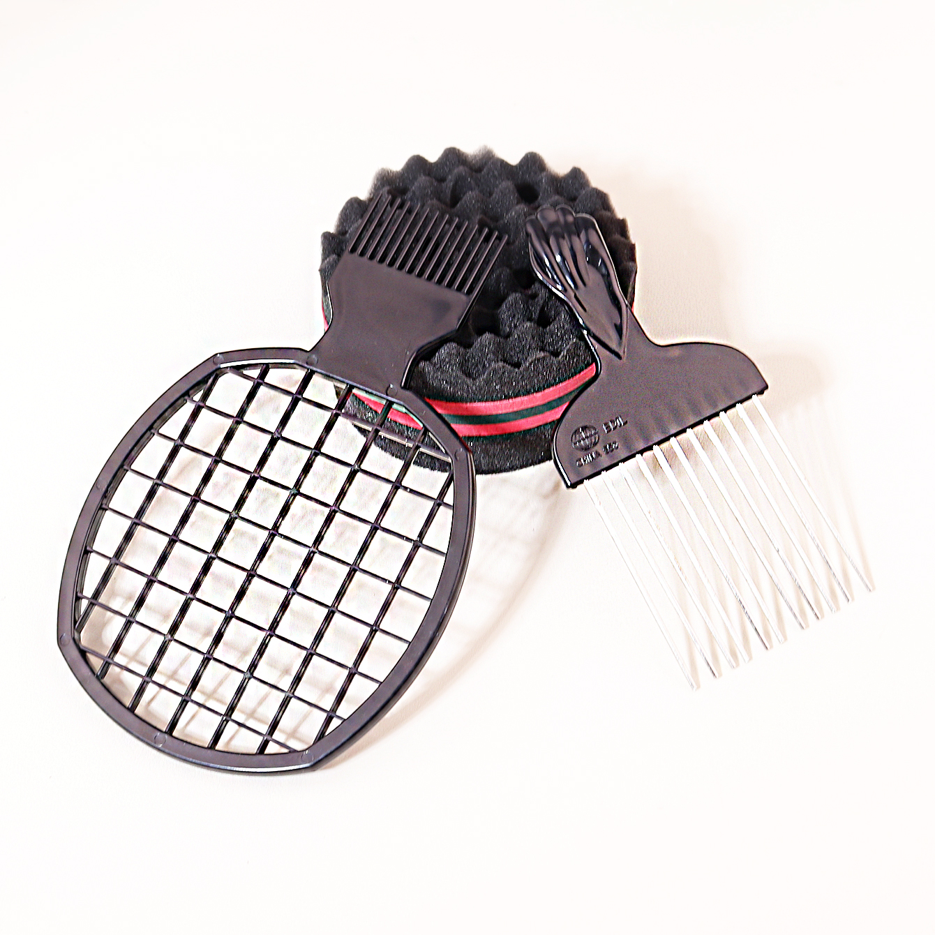 3 pieces/set of black perm spo – Hair Care Curly Hair recenzja i cena