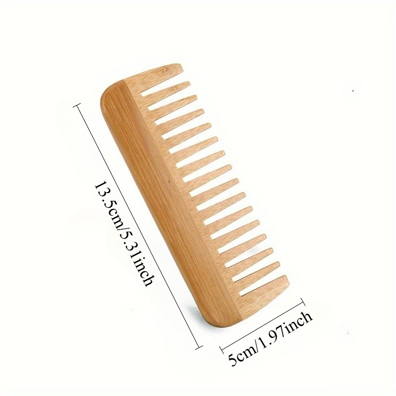 Wide-Tooth Natural Bamboo Wood – Bamboo Hair Brush recenzja i cena