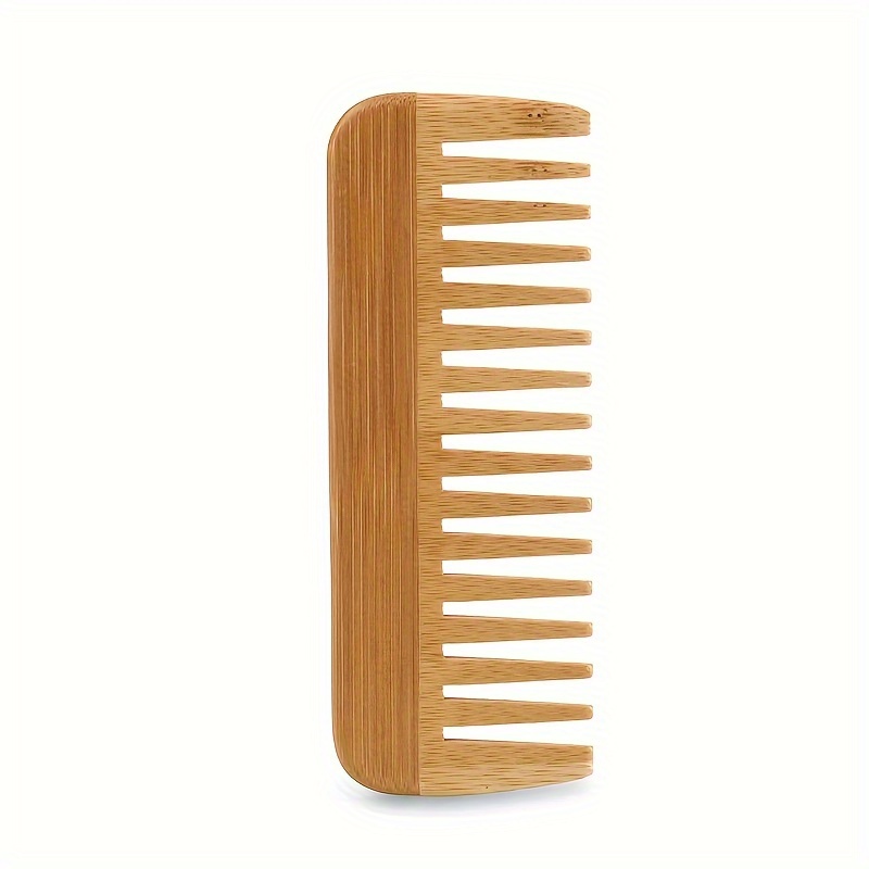 Wide-Tooth Natural Bamboo Wood – Bamboo Hair Brush recenzja i cena