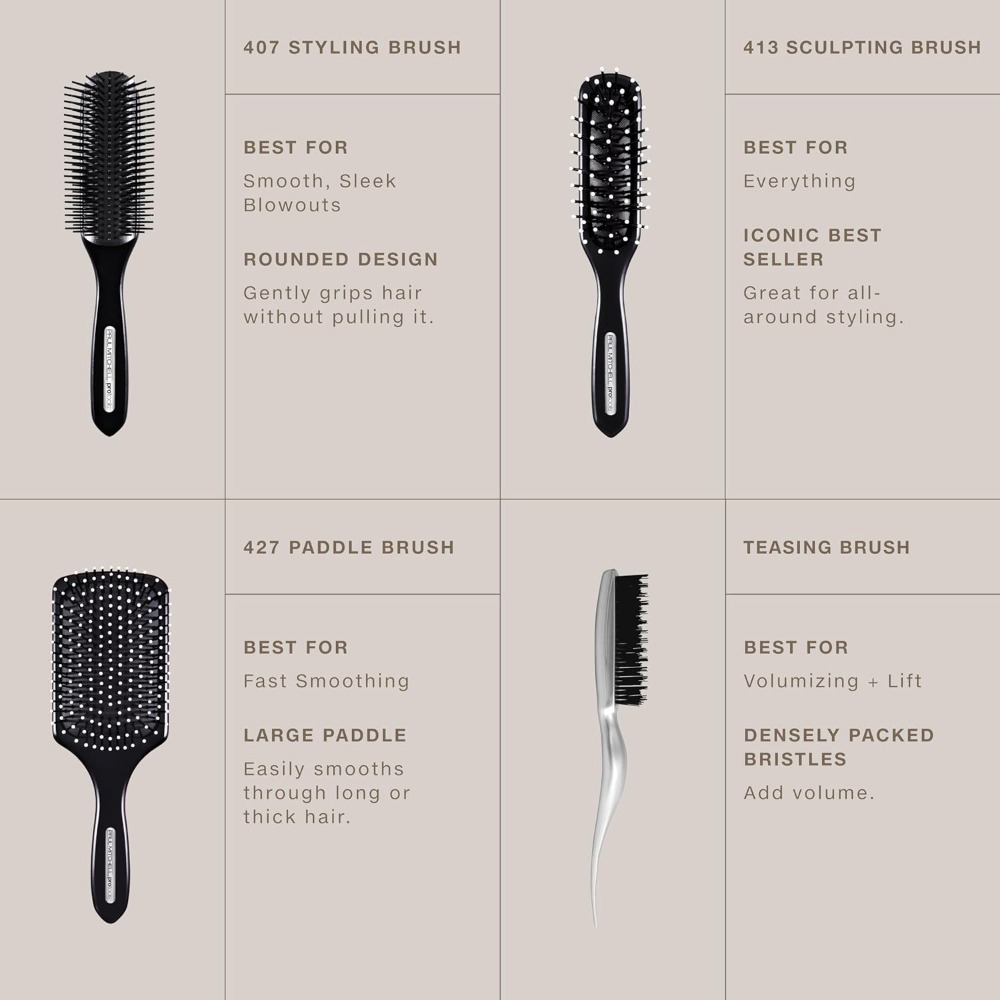 Large Paddle Brush for Blow-Dr – Bamboo Hair Brush recenzja i cena
