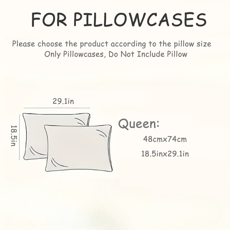 2-piece Set Solid Color Imitat – Satin Pillowcase Silk recenzja i cena