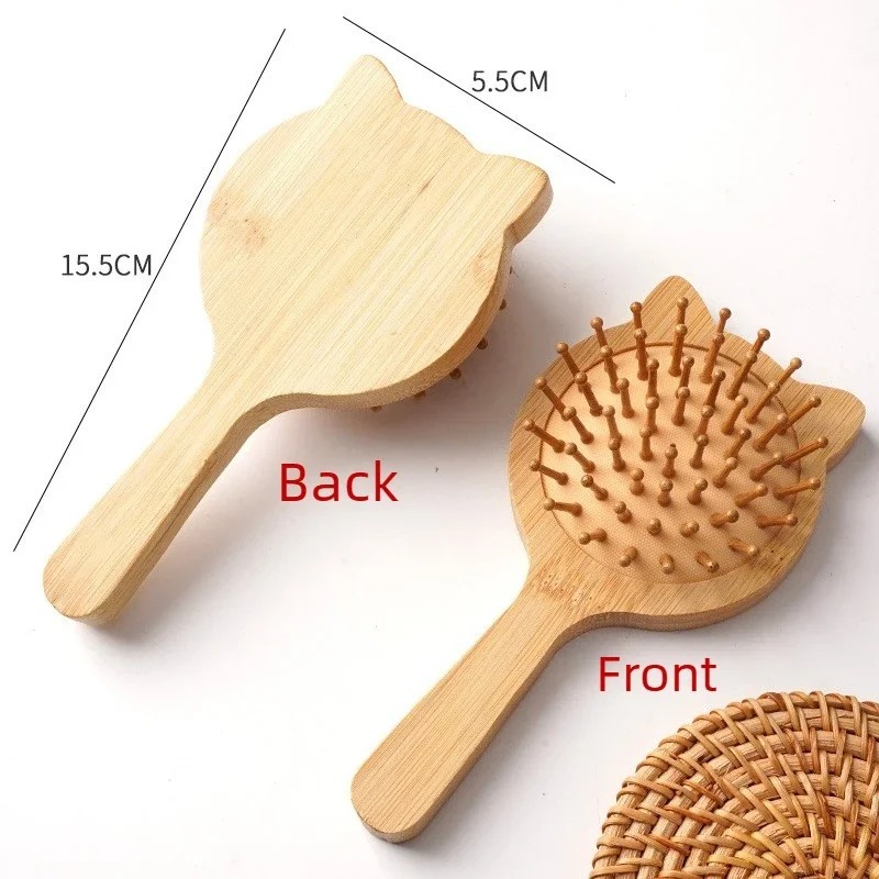 1Pc New Hair Care Wood Comb Pa – Bamboo Hair Brush recenzja i cena