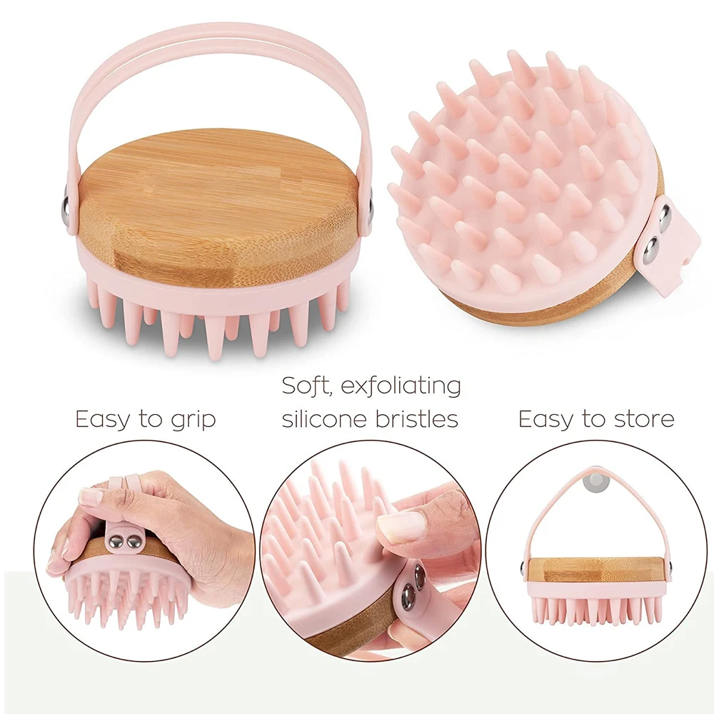New Scalp Massager Shampoo Bru – Bamboo Hair Brush recenzja i cena