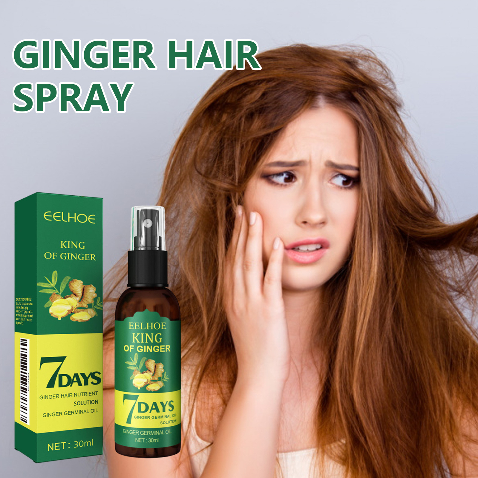 Ginger Hair Spray Root Care Se – Hair Care Spray recenzja i cena