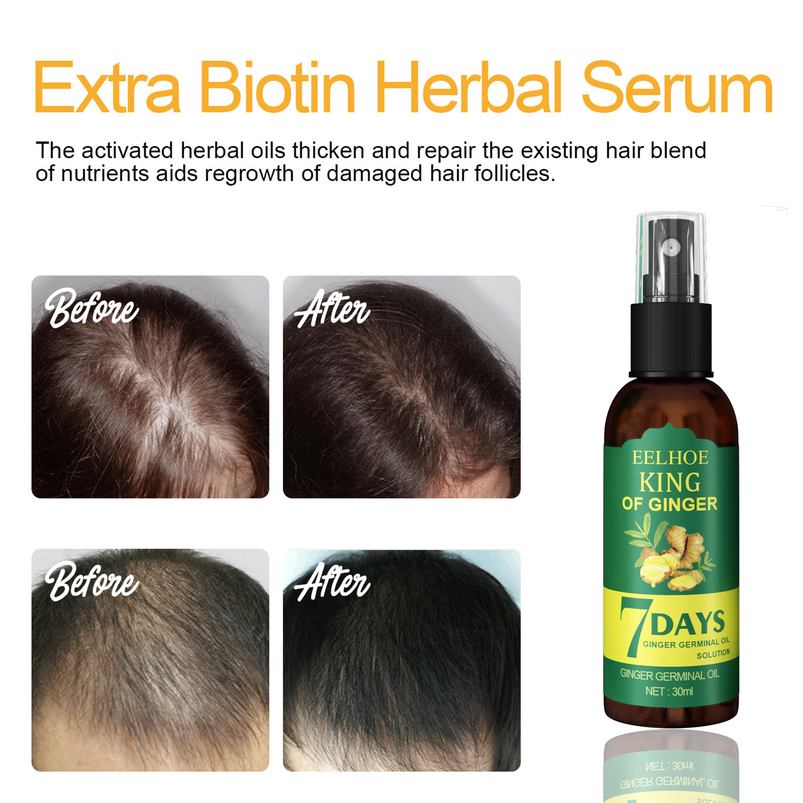 Ginger Hair Spray Root Care Se – Hair Care Spray recenzja i cena