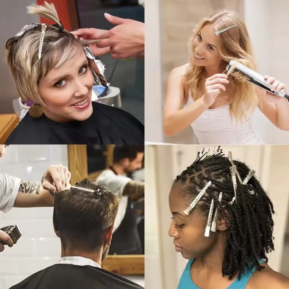 Woman Silver Hair Clips Metal  – Hair Care Guide recenzja i cena