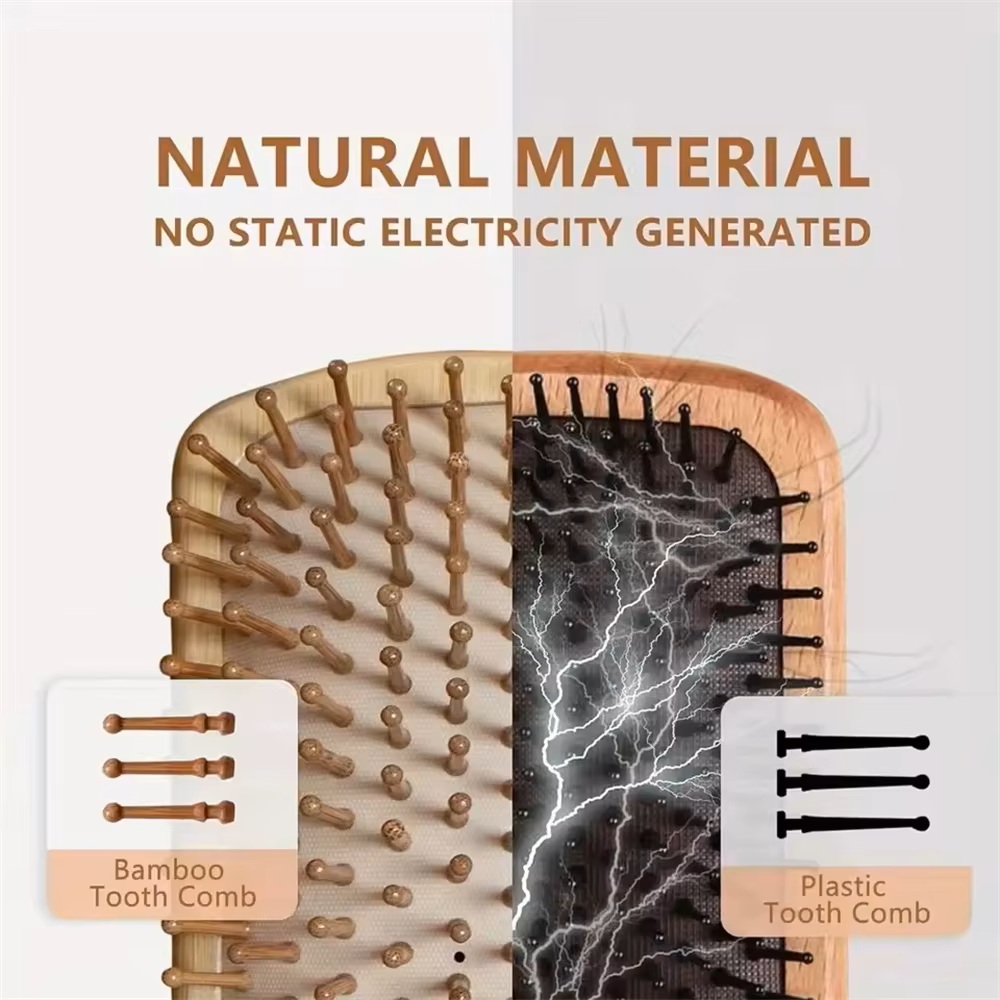 1pc Eco Bamboo Hair Brush Natu – Bamboo Hair Brush recenzja i cena