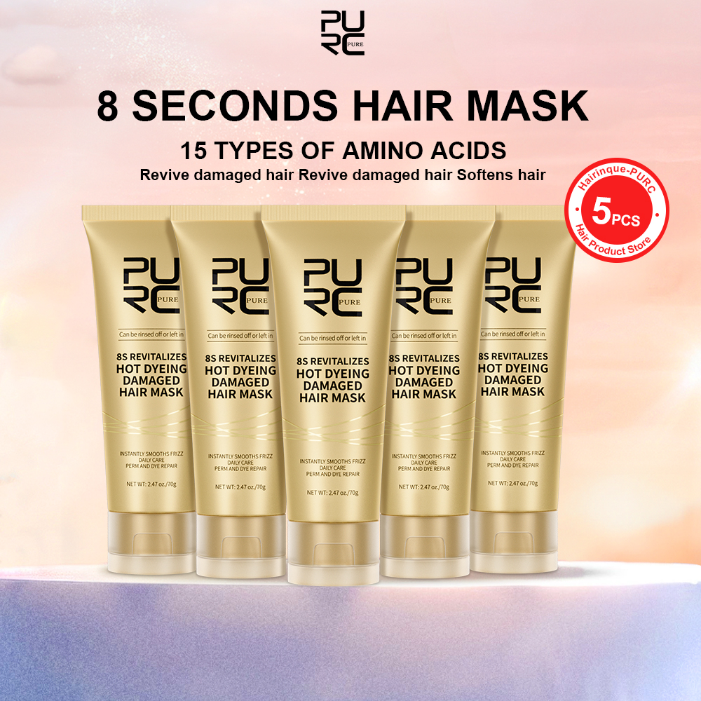 PURC Hair Mask Set 8 Seconds I – Hair Care Keratin Treatment recenzja i cena