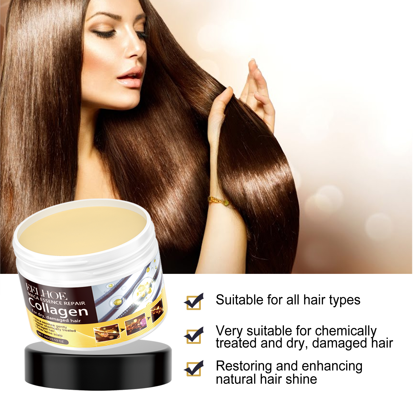 Collagen Hair Mask Reduce Dryn – Hair Care Hair Mask recenzja i cena
