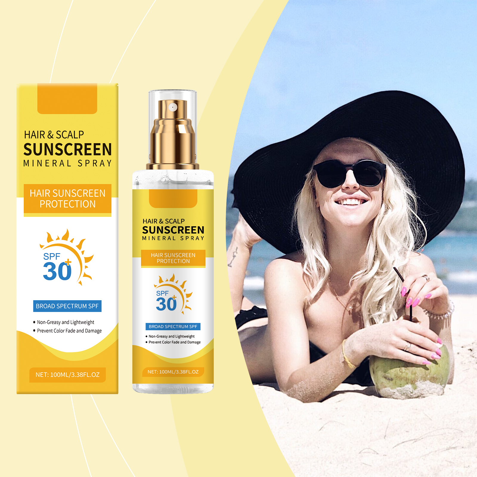 Ginger Root Scalp Sunscreen Sp – Hair Care Spray recenzja i cena
