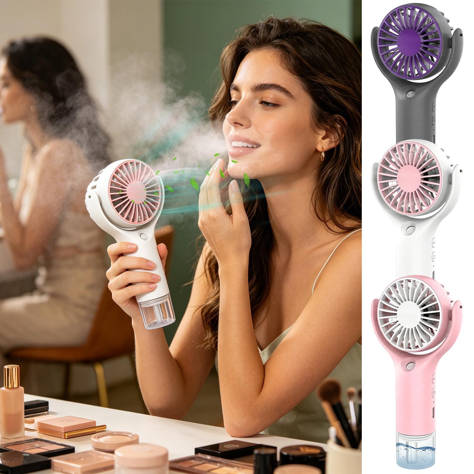 Portable Water Mist Fan Mini H – Hair Care Spray recenzja i cena