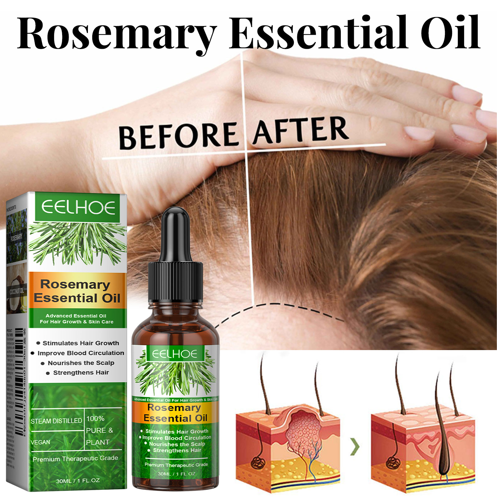 Hair Growth Serum Fast Growing – Hair Care Essence Oil Spray recenzja i cena