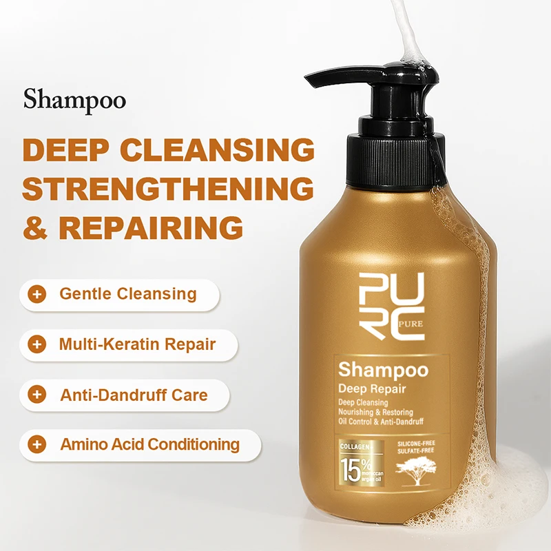 PURC Morocco Argan Oil Shampoo – Hair Care Keratin Treatment recenzja i cena