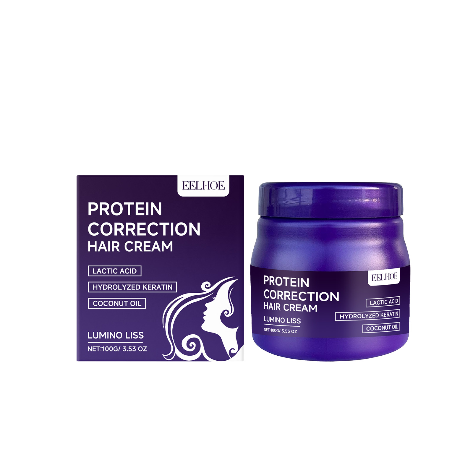 EELHOE Protein Hair Straighten – Hair Care Keratin Treatment recenzja i cena