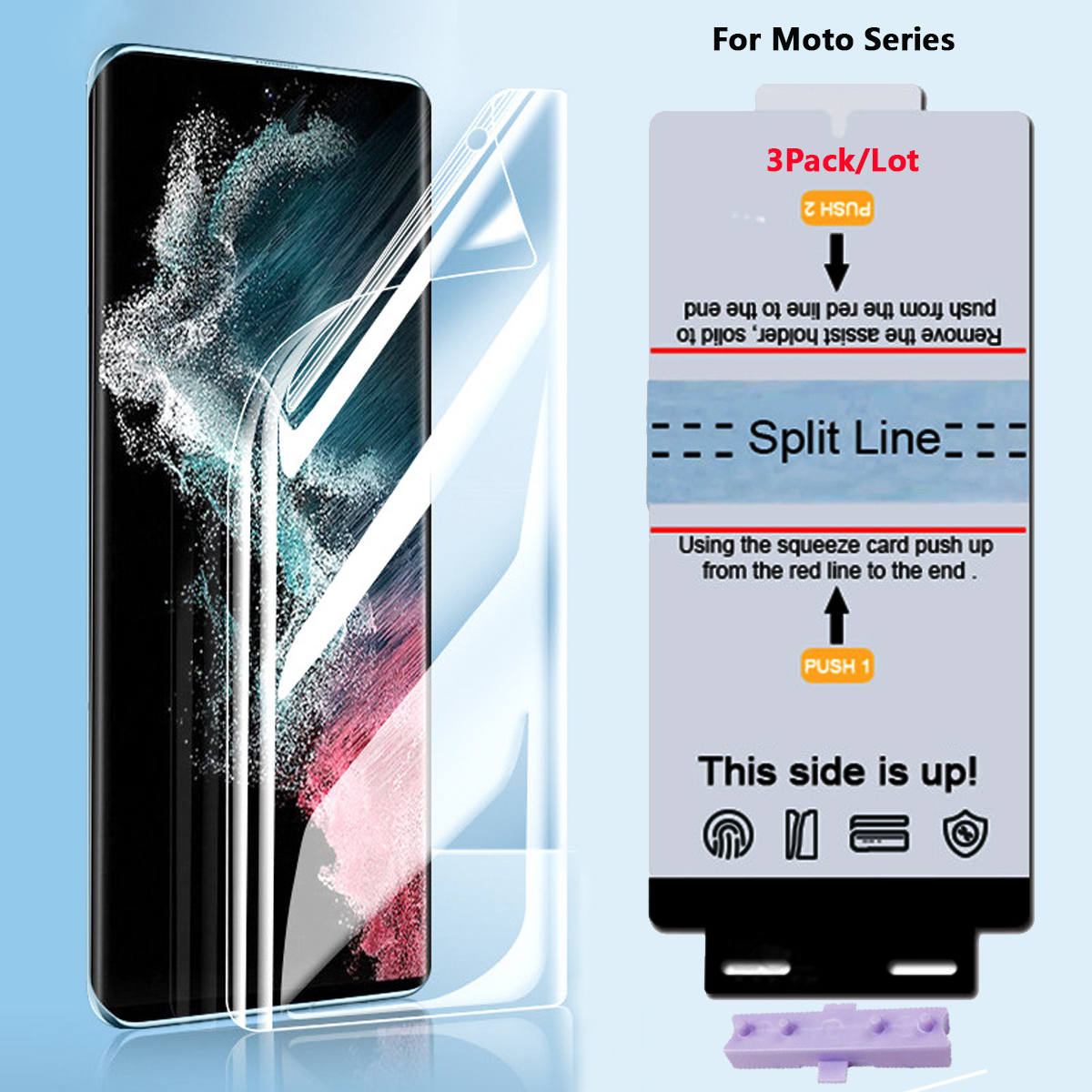 3Pcs Self Healing Hydrogel Gel – Edge Control Gel recenzja i cena