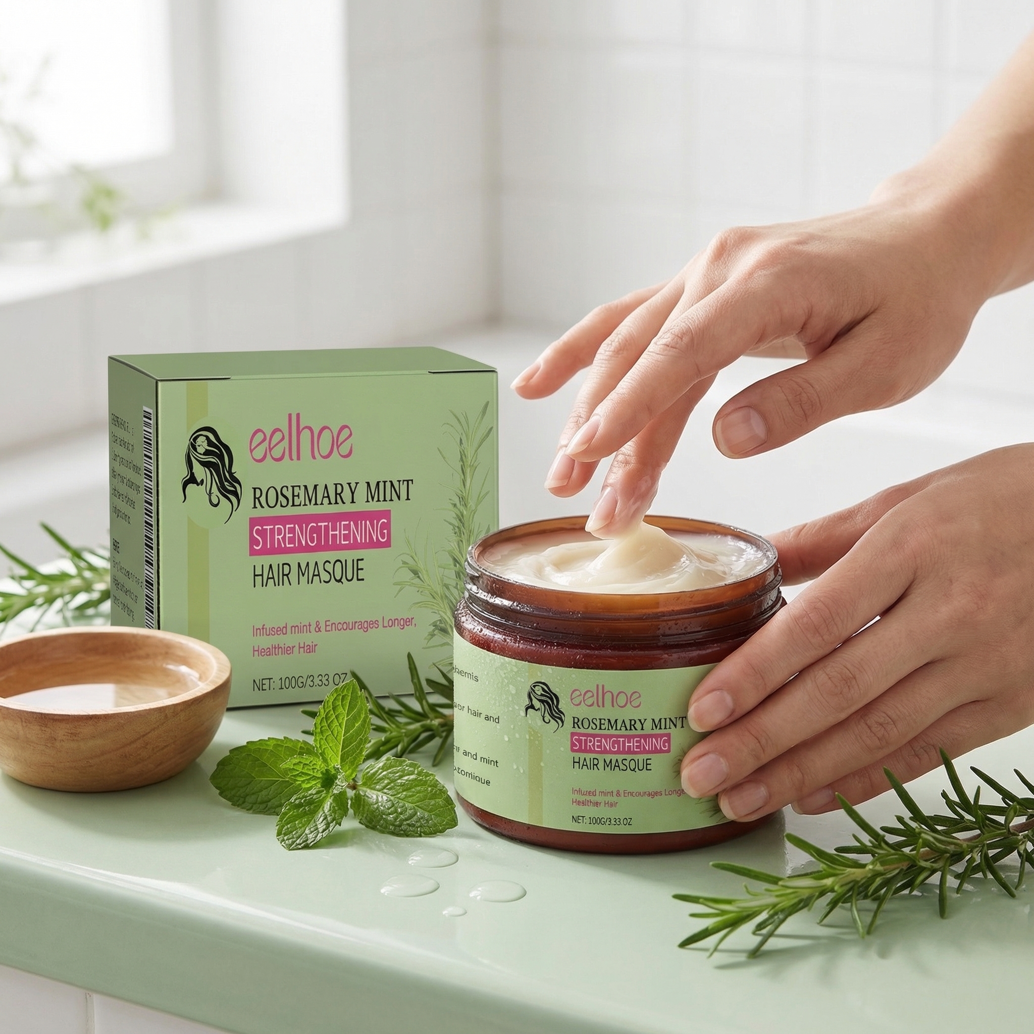 100ML Natural Hair Mask Moistu – Hair Care Hair Mask recenzja i cena