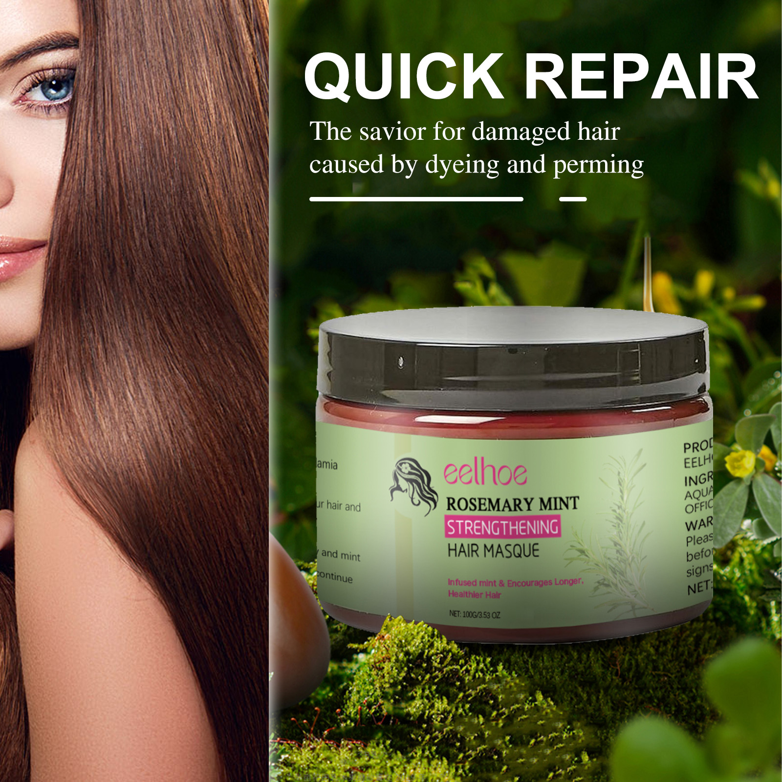 100ML Natural Hair Mask Moistu – Hair Care Hair Mask recenzja i cena