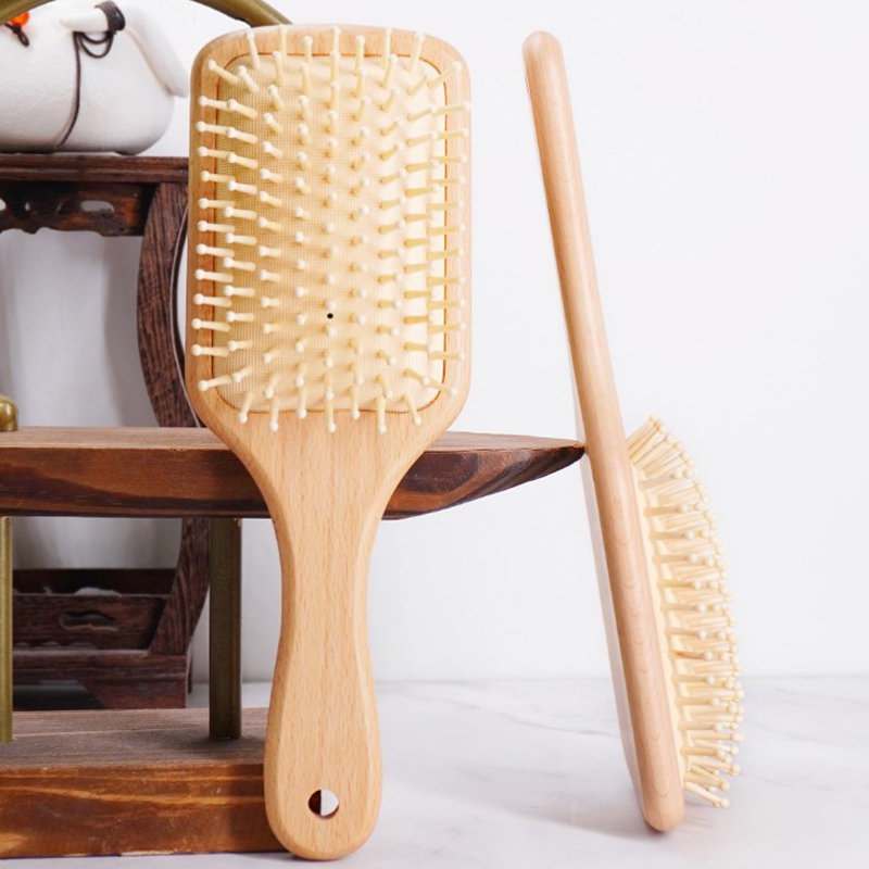 Wood Airbag Comb Professional  – Bamboo Hair Brush recenzja i cena