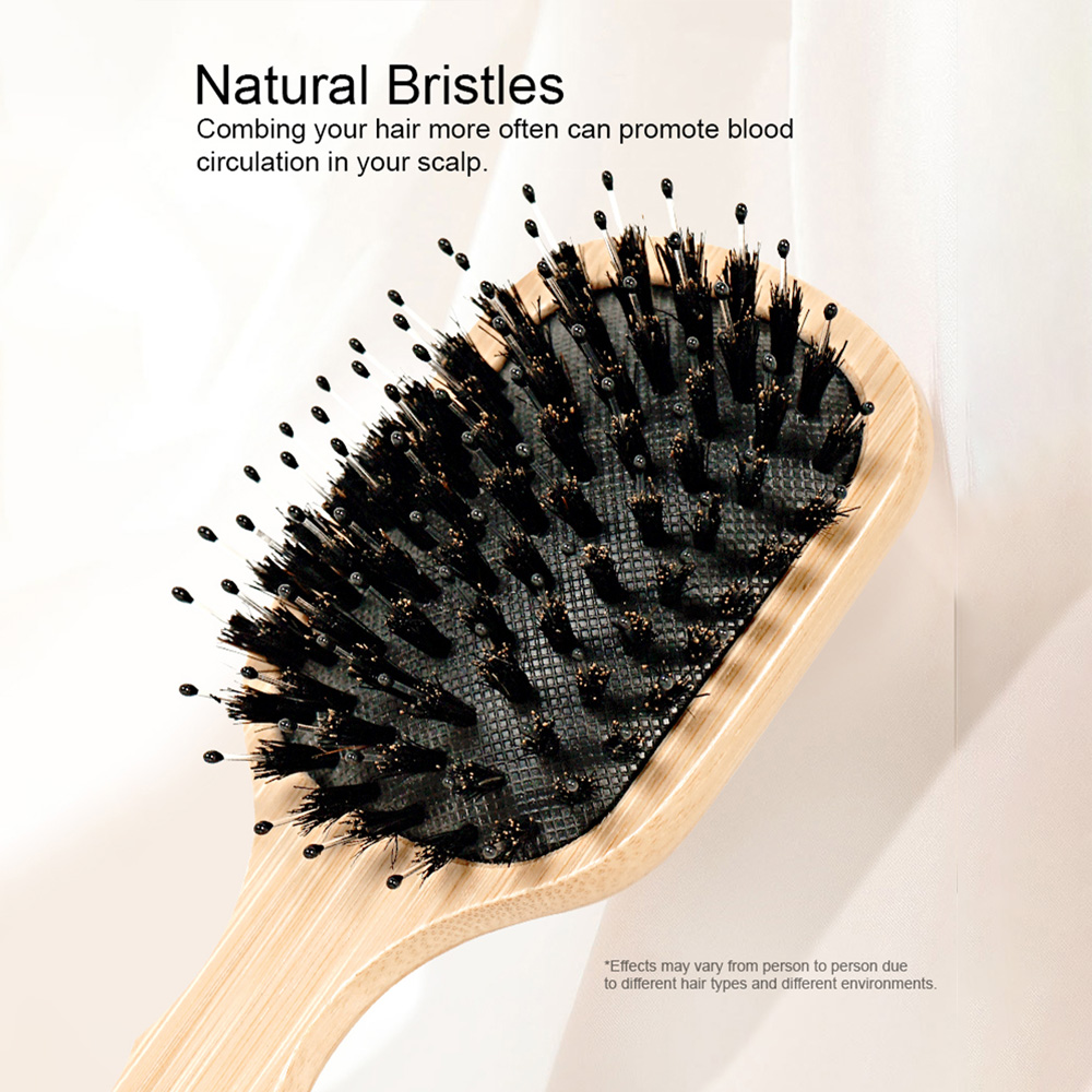 Square Air Cushion Bamboo Comb – Bamboo Hair Brush recenzja i cena
