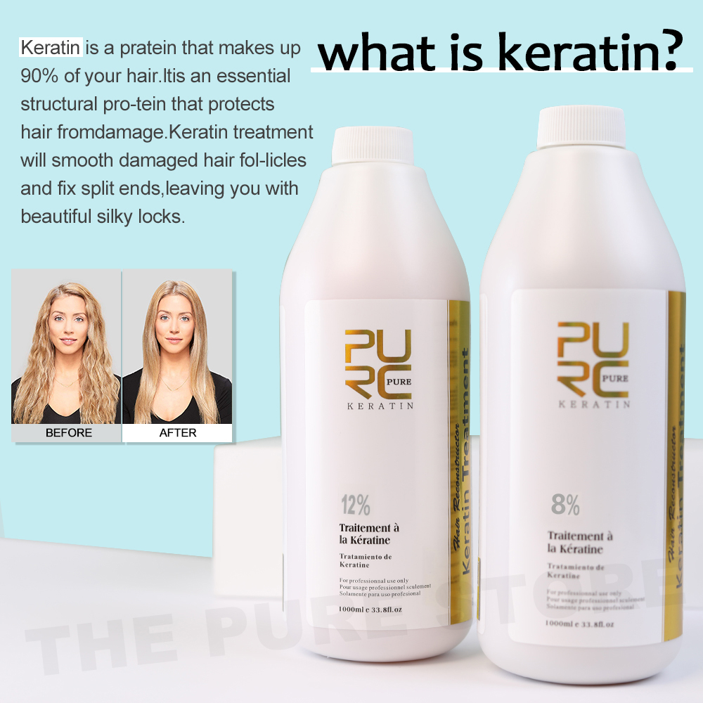 PURC 8% Keratin Smoothing Trea – Hair Care Curly Hair recenzja i cena