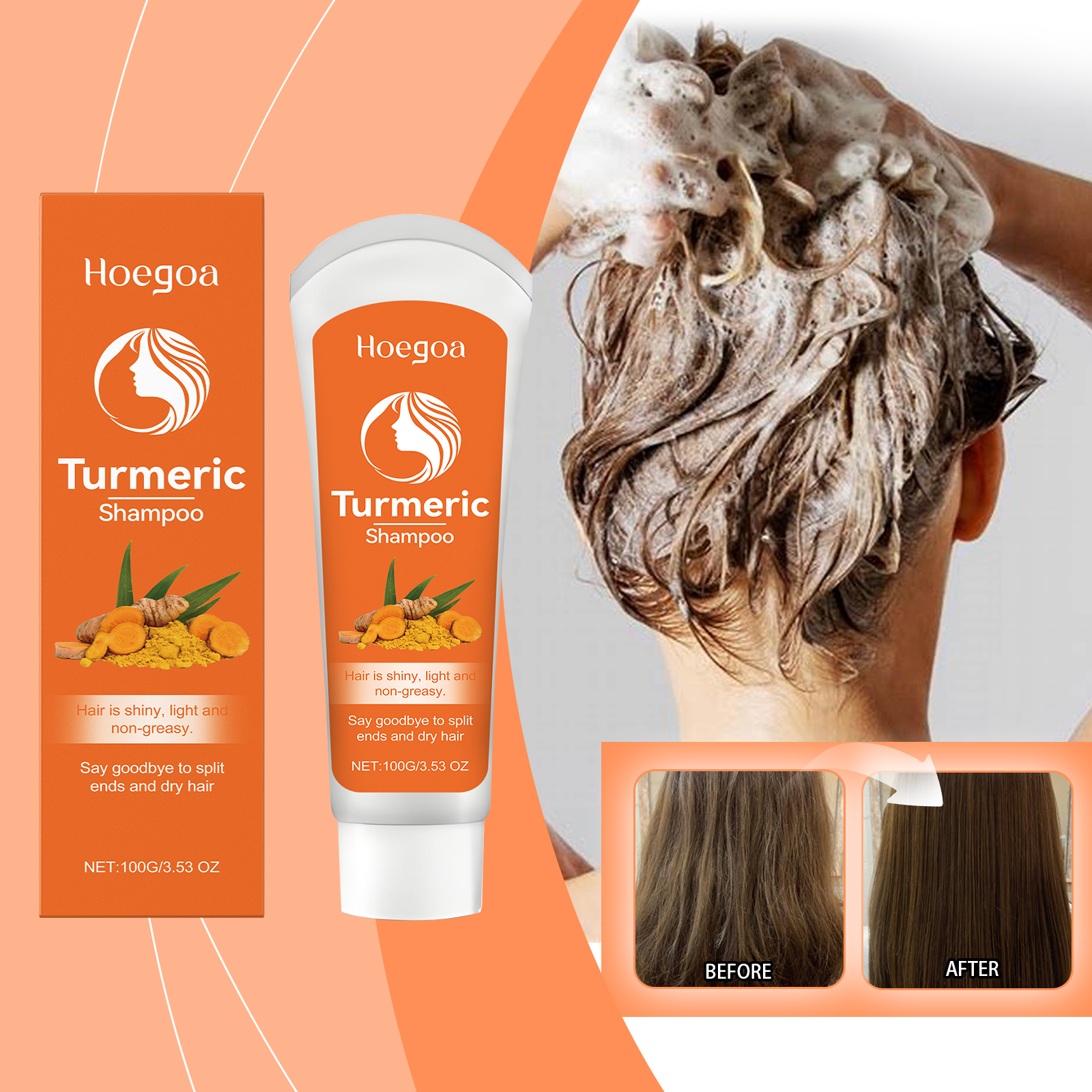 Rosemary Turmeric Shampoo Natu – Hair Care Herbal Products recenzja i cena